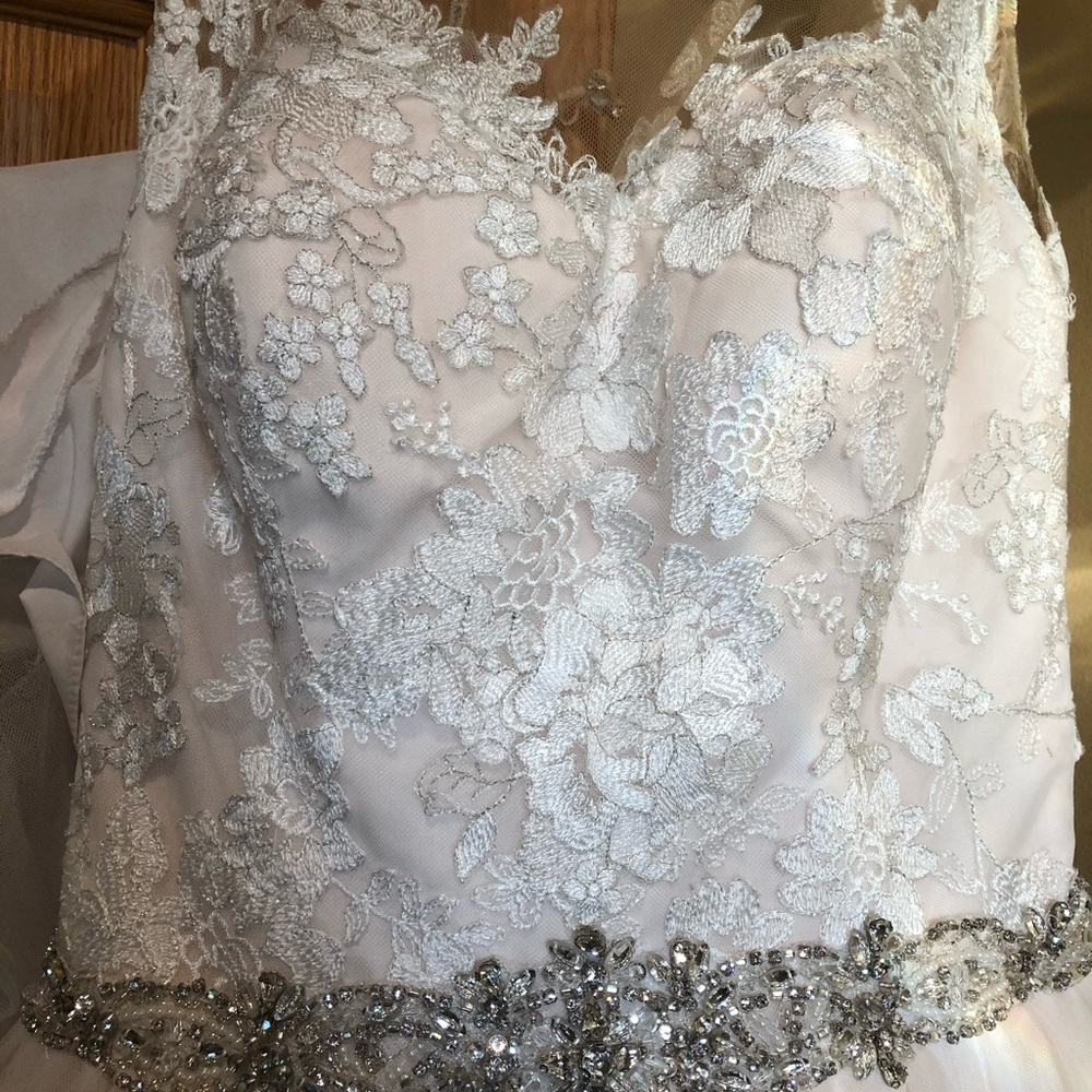 Stella York size 12 wedding ball gown - Picture 11 of 11
